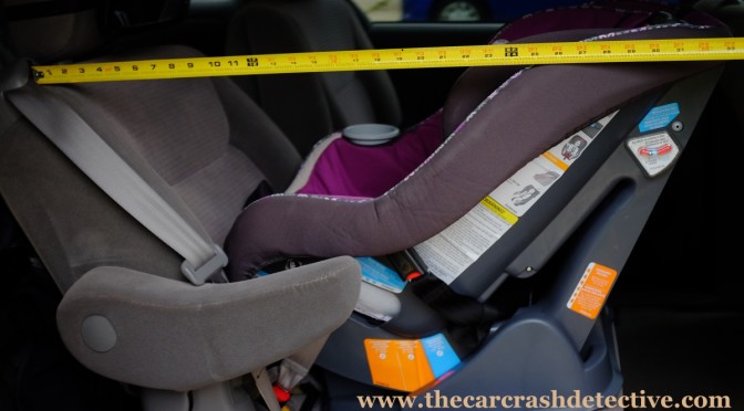 compact rear facing car seat